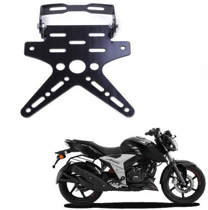 RWT Tail Tidy Number Plate Holder/License Plate Holder Bracket For TVS Apache Bike Number Plate