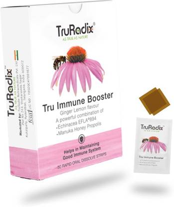 truradix Tru Immune Booster, combination of Echinacea ELFA 894 and Manuka Honey Propolis