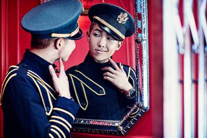 Smoky Design bts k pop rap monster Wallpaper Poster