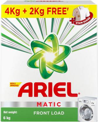 Ariel Matic 4 Kg+2 KG Front Load Detergent Washing Powder