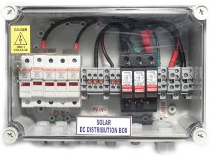 Hygridsolar Array Junction Box 5 in 1 Out (AJB) for Solar Panel up to 600V 5 IN 1 OUT Wire Connector