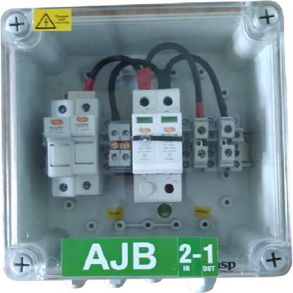 Hygridsolar Array Junction Box 2 in 1 Out (AJB) for Solar Panel up to 600V (2in1out) Array Junction Box 2 in 1 Out Wire Connector