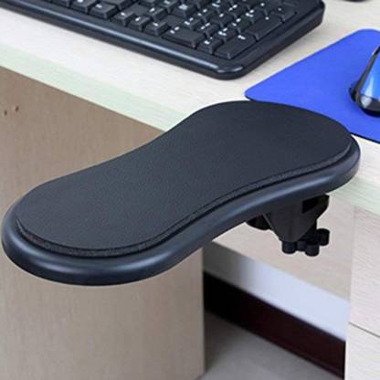 PRABHU Adjustable Computer Arm Rest Ergonomic Attachable Support, Desk Rests Chair Extender for Home & Office Use padded memory foam Arm rest Wrist Rest