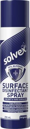 Solvex Disinfectant Sanitizer Spray for Hard & Soft Surfaces - Original Fragrance