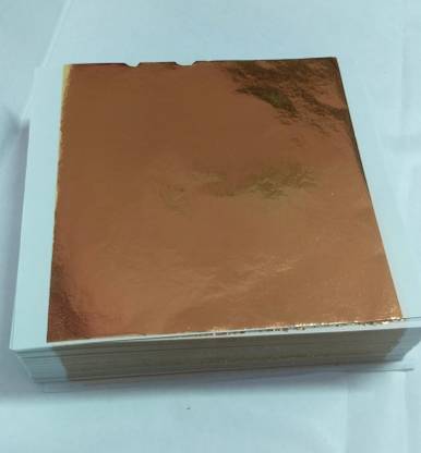 sumerawarq The imitation gold foil sheets are not suitable for eating. The decorative foil sheets are thin, you need to be patient and skilled