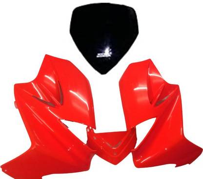 ULTRA FOR KARIZ-MA-R SO4 S.RED Bike Headlight Visor