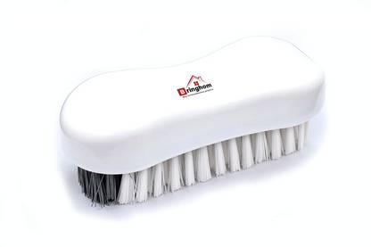 Bringhom Regular Handy Cloth Brush Washing Cleanin Brush (1U,LxW:14cmX6cm) Plastic Wet and Dry Brush