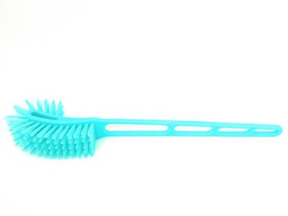 brossehandler Double side Toilet Cleaning Brush Plastic Wet and Dry Brush