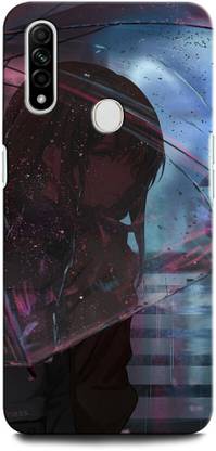 GRAFIQE Back Cover for OPPO A31 CPH2015 ANIME GIRL, CUTE GIRL, LOVE, ALONE GIRL