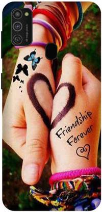 itrusto Back Cover for SAMSUNG Galaxy M21 , SAMSUNG Galaxy M21 Friends Forever BACK COVER