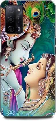वॉलक्राफ्ट Back Cover OPPO A53s, CPH2321 RADHA KRISHNA, KANHIYA, KRISHANJI, GOD के लिए