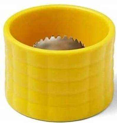 AlexVyan by Alexvyan Kitchen Unbreakable Manual Corn Kernel Gadgets Stripper Seeds Remover Circular Cutter Machine with Stainless Steel Blade (1 pcs) Corn Chopper