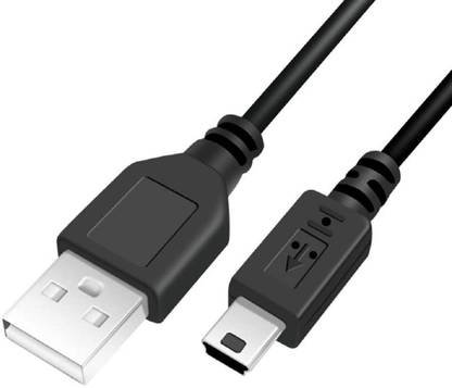 Tech-X Power Sharing Cable 1.5 m 4.9 ft USB Charger Cable Charging Cord for TI-84 Plus CE Graphing Calculators, TI-Nspire CX/CX CAS, TI-84 Plus CE Color/C Silver Calculators, Mini USB Power Data Charger Charging Cable