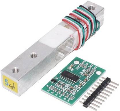 xcluma 5kg Load Cell Weight Sensor with HX711 ADC Converter Electronic Components Electronic Hobby Kit