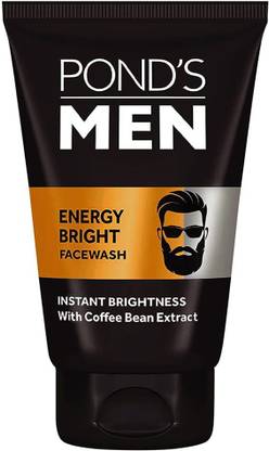 POND's MEN Energy Bright Facewash ( 100gm ) ( With Coffee Bean Extract ) Face Wash