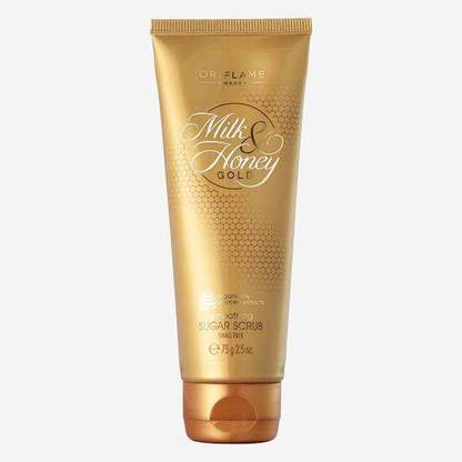 Oriflame Milk & Honey Gold Smothing Sugar Scrub Face Wash