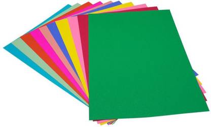 RUBY ART RUBY A/4 TINTED PAPER PACK OF 20 Felt Sheet
