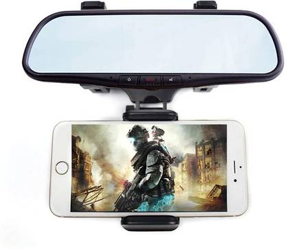 Treadmill Car Mounts Holder Mobile Accessories 360 Degree Rotatable Car Phone Holder High End Premium Quality Mobile Accessories Phone Holder on Car Dashboard Car Sun Visor Car Rear View Mirror Multi Places Mobile Holder