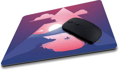qivee Smuly Printed Designer Anti Skid, Thick Non-Slip Rubber Base Mouse Pad Compatible with Computer, Laptops, PC, Home & Office Mousepad HD Quality Non Slip Base Mousepad