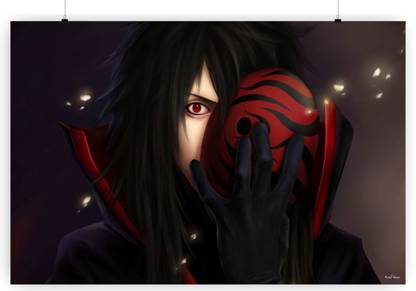 Shippuuden Manga Uchiha Madara Paper Print