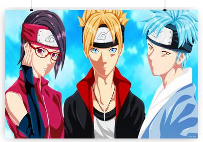 Boruto Uzumaki Mitsuki Paper Print