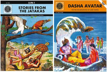 Stories From The Jatakas And Dash Avatar (Combo Pack)
