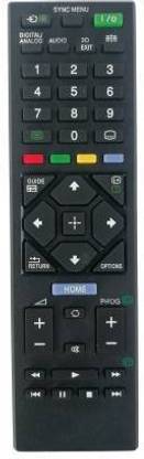 Cezo Sony bravia Tv Remote LED LCD TV Universal Remote Control Compatible for Works with Almost Sny Braia LED LCD Sony Remote Controller (Black) Sony Bravia Remote Controller