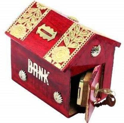 PURCHAZE24X7 Kids Play Toys Hut Shape Box With Lock And Keys