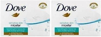 DOVE SENSITIVE SKIN MICELLAR BEAUTY BAR SOAP