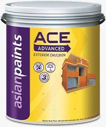 ASIANPAINTS Ace Advanced Exterior Emulsion White Emulsion Wall Paint