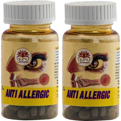 GuruPrasadam ANTI ALLERGIC Pack of Two Bottles