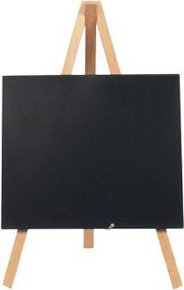 Securit Mini Tripod Table Chalk board - Set of 3 Black board
