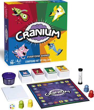 Bestie Toys Cranium Game, for 14 Years Old and Up Party & Fun Board Game
