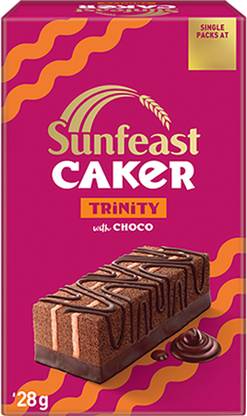Sunfeast Trinity Chocolate Cake
