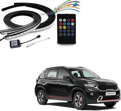 KOZDIKO UNDERGLOW LIGHT WITH REMOTE FOR KIA SONET Car Fancy Lights