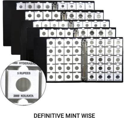 MONEY TREE Definitive Mintwise Dummy Albums - 5 Albums Coin Bank