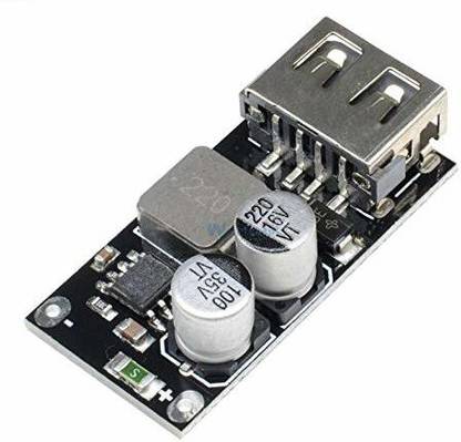 xcluma QC3.0 QC2.0 USB DC-DC Buck Converter Charging Step Down Module 6-32V 9V 12V 24V to Fast Quick Charger Circuit Board 3V 5V 12V Electronic Components Electronic Hobby Kit