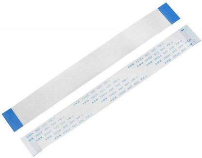 sl sales Flex ffc Cable 33 Pin 0.5mm Pitch (A-Type) 200MM Length flex cable ffc fpc lvds Ribbon Cable Wire Flat Cable for Raspberry Pi Module Camera (Pack Of-1) Electronic Components Electronic Hobby Kit
