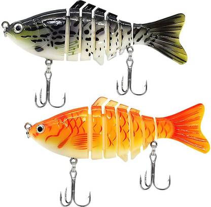 PROBEROS Hard Bait Plastic, Carbon Steel Fishing Lure
