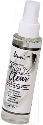 BEUNI Max Clear Tape Extension Remover (118Ml) Wig Remover for Lace Glue, Hair Extension Tape Remover, Tape in Extension Replacement Tape, Fast Effective Hair Patch Solvent Hair Solvent Hair Gel