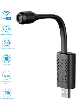 SIOVS Spy Camera HD Wireless V380 Fisheye 5MP Motion Detection Wi-Fi IP CCTV Security Camera