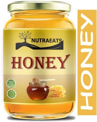 NutraEats Raw Honey Unprocessed Unpasteurized Pure natural organic honey for weight loss (HG18) Advanced