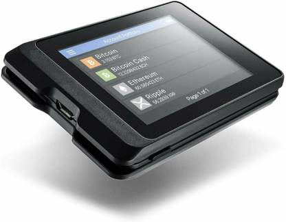 SecuX W10 - Most Secure Crypto Hardware Wallet w/ Large Touch Screen - Easily Manage Your Bitcoin, Ethereum, BTC, ETH, LTC, Doge, BNB, Dash, XLM, ERC20, BSC and More Combo Set