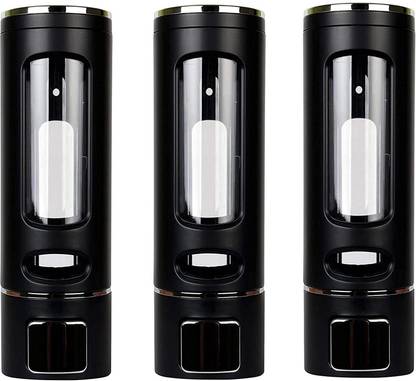 Qrocs Multi Purpose ABS Plastic Soap/Shampoo/Sanitizer/Conditioner/Lotion Gel Dispenser for Bathroom Kitchen 400 ml Liquid Dispenser