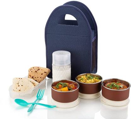 ATINAV lunch box with beg 3 Containers Lunch Box