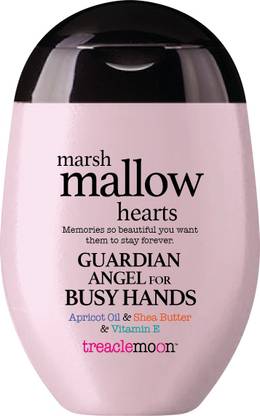 treaclemoon Marshmallow Hearts Hand Cream with Apricot Oil Shea Butter and Vitamin E