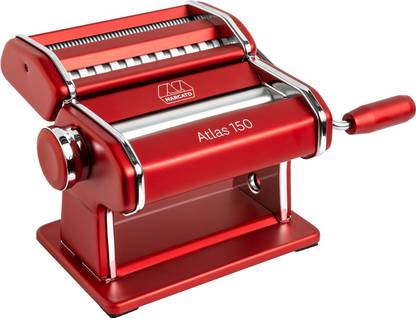 Marcato Atlas 150 RED Pasta Machine Spaghetti and Pasta Maker Spaghetti and Pasta Maker