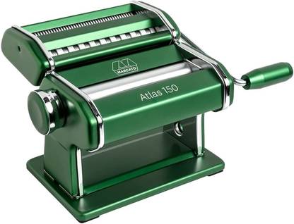 Marcato Atlas 150 Green Pasta Machine Spaghetti and Pasta Maker