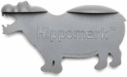 GEEKMONKEY Creative Attractive Unique Hippo Shaped Bookmark Track What You are Reading (Hippomark – Hippo Shaped Bookmark, Assorted Colors) Bookmark, Bookmark