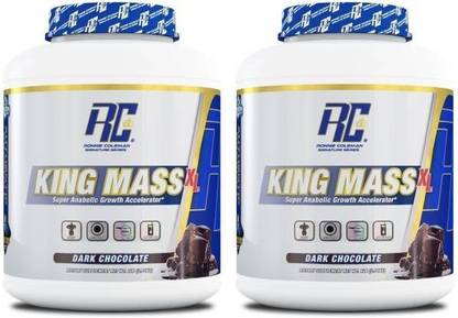 RONNIE COLEMAN KING MASS GAINER BULK GAIN PACK OF 2 (CHOCOLATE Weight Gainers/Mass Gainers